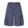 Shorts de Trabajo de Color Sólido Estilo Callejero Americano para Hombre, Diseño de Verano con Múltiples Bolsillos, Shorts Rectos Holgados de Pierna Ancha de Cinco Puntos