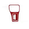 Adecuado para Modificación de Interior de Coche Honda Civic 99-00 Calcomanía Decorativa de Panel de Palanca de Cambios de Fibra de Carbono