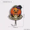 Gancho Adhesivo Acrílico de Dibujos Animados para Halloween Calabaza Bruja Vampiro Gancho Decorativo Suministros de Decoración de Pared para Festivales