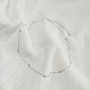 Estilo frio 925 Sterling Silver Gold Plated gargantilha Colar Curto Verão Feminino Estilo Coreano Moda Simples Elegante Clavícula Cadeia