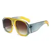 Óculos de Sol Europeus e Americanos de Armação Grande Estilo Ins Moda Versátil Anti-UV Óculos de Sol Tendência Street Style