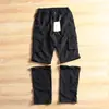 Nuevos Pantalones Cargo de Verano Desmontables Dos en Uno de Secado Rápido para Hombre Pantalones Largos para Hombre Bolsillos Múltiples Sueltos Pantalones de Dos Secciones