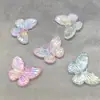 Colgante Transparente de Mariposa Colorido, Fresco y Dulce Pulsera de Cuentas Sueltas Fabricante de Joyería al por Mayor