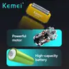 Kemei Km-T396 Afeitadora Eléctrica para Hombre Eléctrica Ultra-Limpia Reciprocante para Barba
