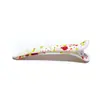 Pinza de Pato con Efectos Especiales de Graffiti Nuevo Transfronterizo para Cabello Roto Flequillo Fijo Pinza Lateral Plástico Impreso Pinza para el Cabello de Niña Tocado