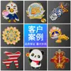 Fabricante de Insignias de Pintura Metálica, Souvenirs Personalizados para Celebraciones de Aniversario Corporativo, Insignias Co-Branded Culturales y Creativas Periféricas, Personalizado