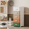 Gabinete de Almacenamiento con Cajones de Espacio Múltiple Gabinete de Organización para el Hogar Gabinete de Cocina Ultra Angosto para Huecos Estante de Baño Gabinete de Almacenamiento