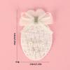 Parche de Tela con Lazo de Flor de Encaje Botones con Perlas Etiqueta de Tela Bordada Fresca Accesorios para Ropa Infantil DIY Accesorios de Yiwu