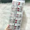 Grampo de Cabelo Transparente com Strass Rosa e Azul em Formato de Morango Doce e Cool, com Senso de Design para Meninas, Adequado para Franja