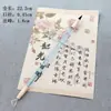 Pinceles Pequeños de Caligrafía con Patrón de Flores de Alta Calidad al por Mayor, Pinceles de Pelo Mixto, Pinceles Pequeños de Caligrafía tipo Cabeza de Mosca, Cuadernos de Caligrafía y Pintura China de Trazo Fino, Pinceles para Copiar Escrituras