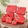 Caixa de Presente de Cosméticos de Luxo Caixa de Embalagem para Perfume Roupas Caixa de Presente de Aniversário Caixa de Presente com Fita Rosa Personalizado