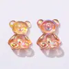 Oso Transparente Láser Accesorios de Joyería de Resina DIY Pegamento Crema Carcasa para Teléfono Móvil Horquilla Casera Hebilla para Zapatos Material para Vaso de Agua