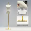 Tienda de Ropa Accesorios de Modelo Ropa de Mujer Maniquí de Medio Cuerpo para Escaparate Perchero Muñeca Falsa Maniquí de Vestido de Novia Soporte de Exhibición