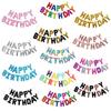 Letras de Feliz Cumpleaños de 16 pulgadas Globo de Feliz Cumpleaños Decoración de Fiesta de Primer Año Globo de Película de Aluminio