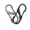 Hebilla de Aleación de Zinc Forma de 8 Hebilla de Resorte Forma de S Mosquetón para Equipaje Suministros para Exteriores Mochila Bolso de Mano Accesorios Forma de Corazón