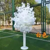 Novo Corredor de Casamento com Neve Artificial Adereços Decoração de Fundo para Casamento Árvore de Flor de Cerejeira Corredor de Casamento com Flor de Cerejeira de Ferro Forjado Enfeites de Casa