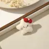 Estrellas de peluche dulces, accesorios de peluche de dibujos animados Sanrio, tela tridimensional rellena de algodón, accesorios DIY hechos a mano, artículos decorativos pequeños