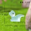 Adornos Pequeños de Jardinería Luminosos Lindos de Dinosaurio Transfronterizos Micro-paisajismo Accesorios de Resina de Dinosaurio Pequeño Transparente de Dibujos Animados DIY