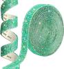 Venta caliente transfronteriza 3MM resina aleatoria Tira de Diamantes Adhesivo Hot Melt Tira de Taladro resina autoadhesiva accesorios de ropa tira de código decorativa