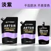 Set de Pintura Acrílica en Bolsas de Bambú Verde, Paquete de Recarga Especial para Estudiantes de Arte, Impermeable, Resistente al Sol y que No se Desvanece, Muñeca de Yeso para DIY
