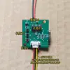 Motor de drone trifásico modificado em um ventilador sem escovas portátil de nível de mesa, 6 velocidades, carregamento Tipo-C, bateria removível