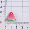 Acessórios DIY Série Frutas de Resina, Pingentes para Sapatos, Adesivos para Capa de Celular, Ímãs de Geladeira, Acessórios de Cabelo, Pequenos Pingentes