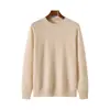Suéter de Cachemira de Lujo de Alta Gama Baicaicong Otoño/Invierno 2026 para Hombre, Suéter de Punto Pulóver Cuello Redondo