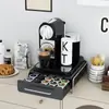 Estante de Almacenamiento para Cápsulas de Café Suministro Transfronterizo Estante de Lujo Ligero para Cápsulas de Café Tipo Cajón Estante de Almacenamiento para Espresso