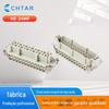 Conector e Soquete Retangular Industrial Aeroespacial, Série He Resistente à Pressão, Núcleo Interno He-24Mf de Alta Resistência, Terminal em Estoque, Resistente a Altas Temperaturas