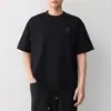 Camiseta de Manga Corta de Alta Calidad para Hombre Momaik para Viajar Verano 2026 Nueva Camiseta de Hombre con Bordado de Dibujos Animados 75919