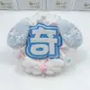 Etiqueta de Nome de Suporte Estrela Refletiva DIY Pingente Não Tecido Caçador de Estrelas Mini Pingente de Mochila Escolar Feito à Mão Decoração
