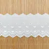 Tejido de Algodón con Encaje Encaje Bordado Ancho de Corazón Tira de Tejido de Algodón Ropa Infantil Accesorios para el Cabello Dobladillo de Falda Puños Accesorios de Ropa Encaje Soluble en Agua