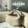 Bolsa Portátil para Lonchera para Mujeres 2026 Nuevo Verano Textura de Alta Gama Bolso de Mano de Nicho Bolso de Hombro para Lonchera Bolso Cruzado para Mujeres