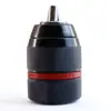 Adaptador de Chave de Impacto Elétrica, Mandril para Furadeira Elétrica, Conector de Trava Automática para Catraca, Ponta para Parafusadeira, Mandril de Metal para Furadeira Pistola