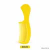 Pente curvo simples, pente alisador portátil, pente de cuidados diários, pente fofo antiestático para uso doméstico no atacado para meninas, personalizável