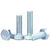 Tornillos Externos Hexagonales de Zinc Azul y Blanco Gb5783 Gb5782 Tornillos de Pernos Externos Hexagonales de Alta Resistencia M10M12M16 8