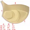 Bikini Push-Up Estilo Europeo y Americano con Copas Acolchadas, Traje de Baño Dividido de 3/4 Fruncido, Disfraz de Baile con Copas de Sujetador de Ballena