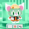 Blocos de Construção de Micropartículas Figuras de Desenho Animado Montagem Infantil Brinquedos Educativos Presentes Decorações de Mesa Montagem Criativa para Barracas de Rua