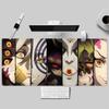 Mouse Pad Extra Grande Demon Slayer: Kimetsu No Yaiba Produção Espessada Jogo Elétrico Fixo Cérebro Caderno Teclado Pad Mesa Pad Borda com Trava