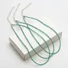 Colar empilhável de miçangas de arroz pequeno, best-seller transfronteiriço, acessórios de joias DIY, estilo étnico personalizado, estilo boêmio, cristal