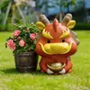 Adornos Lindos de Caricatura de los Doce Signos del Zodiaco, Decoraciones para Patio y Jardín, Macetas Creativas, Decoraciones de Exterior para Balcón