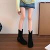 712-11 Botines Estilo Birkenstock que Aumentan la Altura para Mujeres con Pantorrillas Anchas, Piernas Gruesas, Botas tipo Martin, Tallas Grandes, Zapatos para Mujer Talla Grande Melard