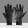 Guantes Calientes para Hombres y Mujeres en Invierno, Forrados de Felpa y Engrosados para Calidez, Compatibles con Pantalla Táctil, Antideslizantes, para Ciclismo al Aire Libre, Guantes de Invierno a Prueba de Viento