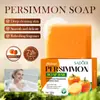 Jabón de Limpieza con Aroma a Caqui en Stock Transfronterizo Sadoer Limpieza Profunda Corporal Jabón Artesanal Venta Directa desde Fábrica de Comercio Exterior