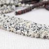 Fornecimento direto da fábrica spot stone loose beads diy acessórios de jóias string beads spot stone beads produtos semi-acabados atacado