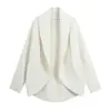 Fabricante mayorista de ropa de mujer transfronteriza 2026 nuevo diseño moderno y elegante casual adelgazante cárdigan de punto irregular