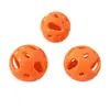 Suministros para mascotas gato, cascabel con forma de concha, accesorios de plástico, juguete multicolor, juguete para gatos, pelota sonajero colorida de cinco agujeros