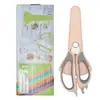 Tijeras Domésticas Personalizadas, Tijeras Desmontables para Alimentos, Tijeras Magnéticas de Cocina, Tijeras Acrílicas Rojas de Acero Inoxidable para Refrigerador
