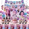 Artículos más vendidos transfronterizos: Suministros para Fiesta de Cumpleaños Temática Cazador de Brujas, Decoraciones, Vajilla Desechable, Mantel y Banderines