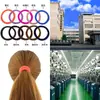 Anel de Toalha Europeu e Americano Transfronteiriço Elástico de Borracha Faixa de Cabelo Sem Costura Prendedor de Cabelo Conjunto de Cabelo Corda de Cabelo Elástico de Borracha para Cabelo para Mulheres